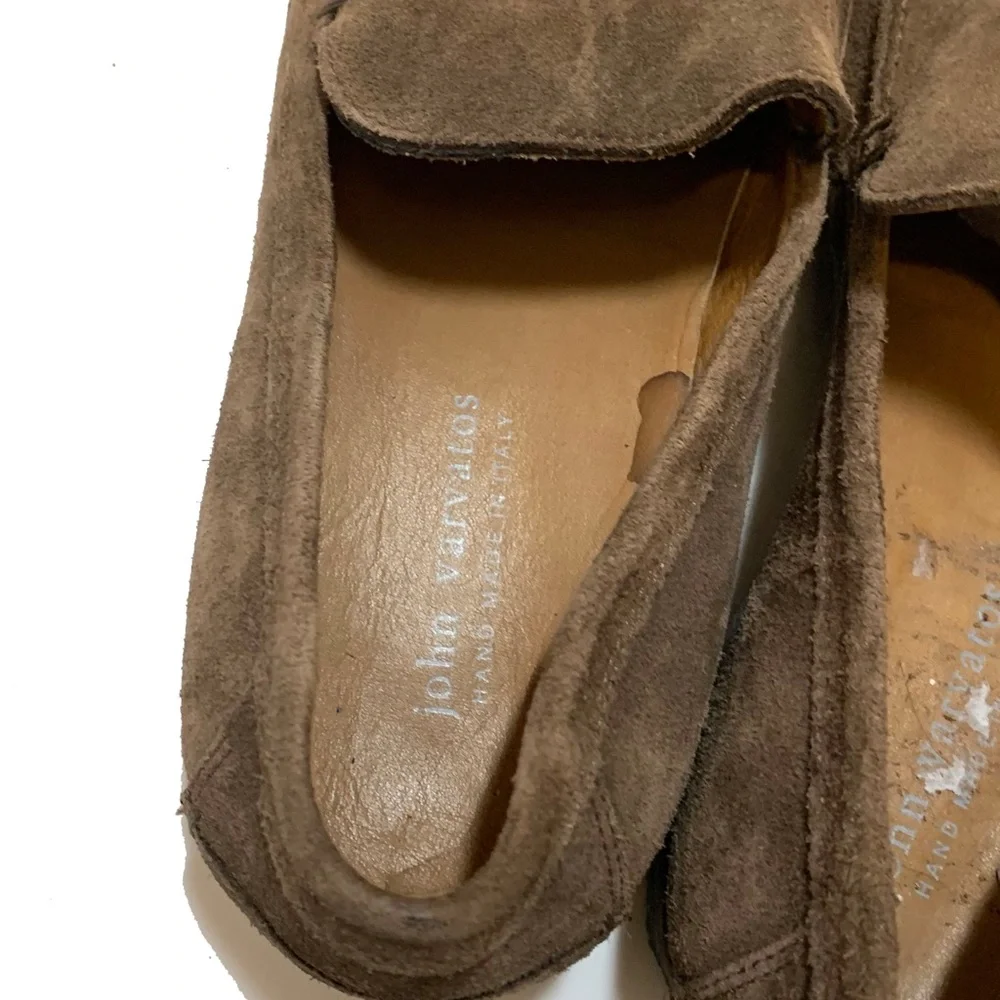 9 / john Varvatos Men’s Suede Loafers